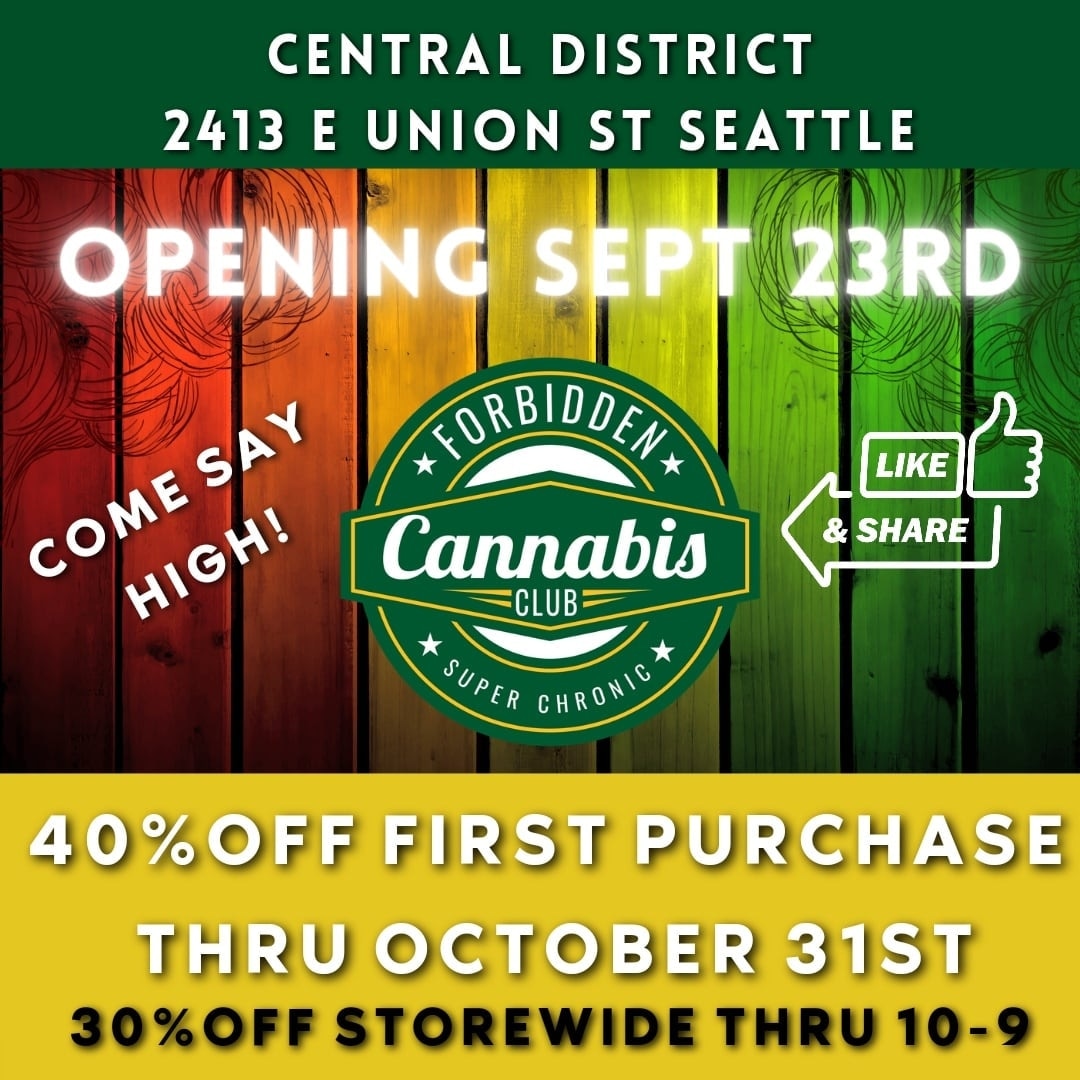 Grand Opening September 23rd at the old Ponder Cannabis Location! New store same neighborhood vibes!