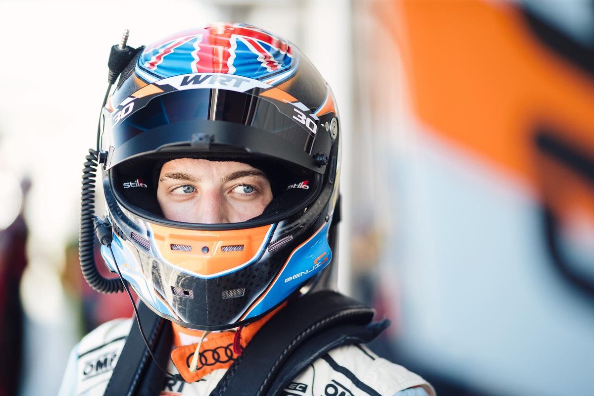 BulletSportsMgt's tweet photo. 👀 Eyes of steel. 💙
Benji is the only Bullet on track this weekend! It’s time for the @GTWorldChEu Sprint Cup finale in Valencia! Vamosss! 🙌

📸 @michelescudiero 

#gtworldcheu #benjigoethe #rofgoracing #rofgocollection #gulflivery #motorsport #valencia https://t.co/QE8JQ1AMga