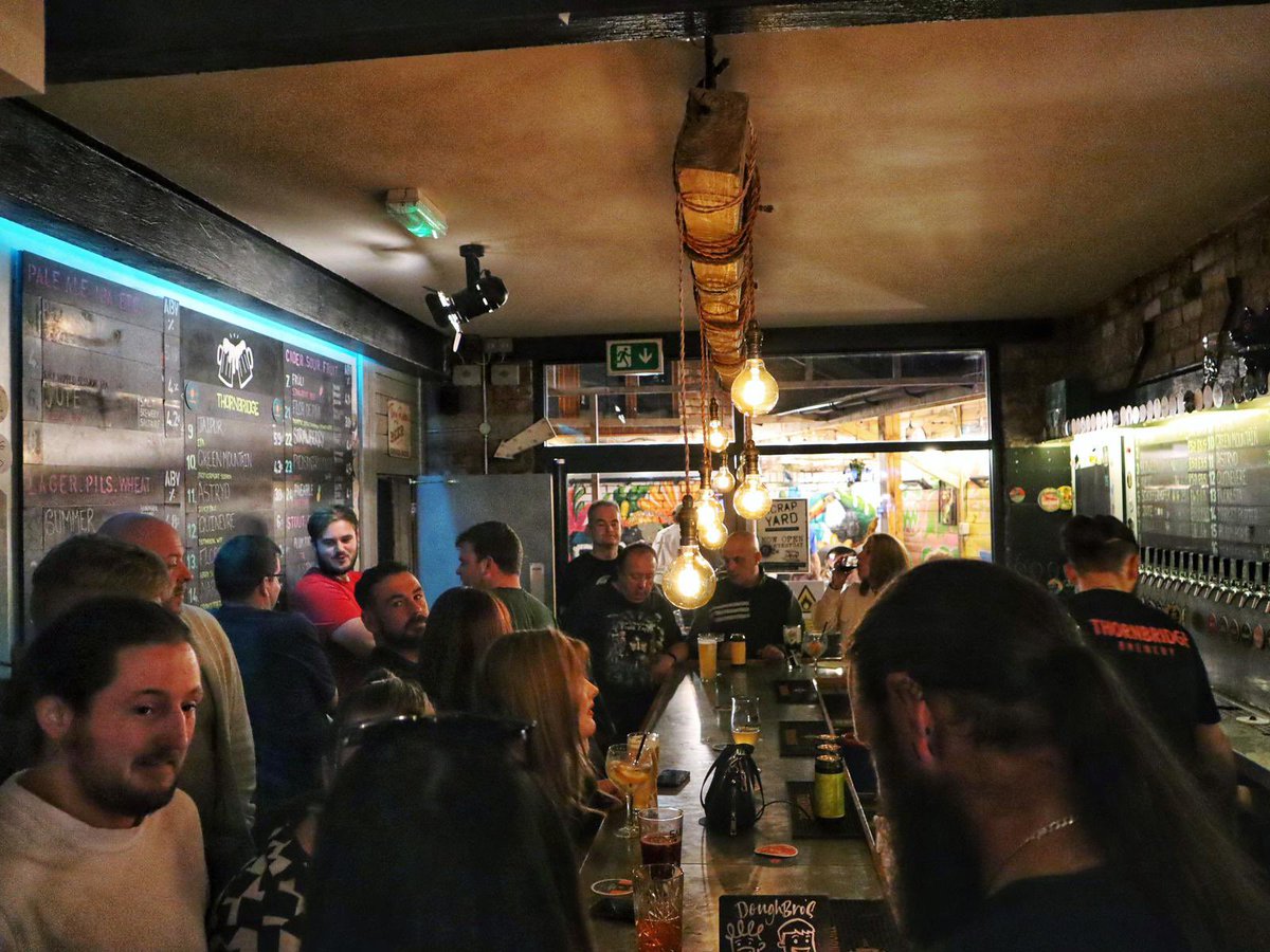 thornbridge's tweet photo. Thanks for a great Tap Takeover last night @scrapyard_bar https://t.co/qUCTU3ccNo