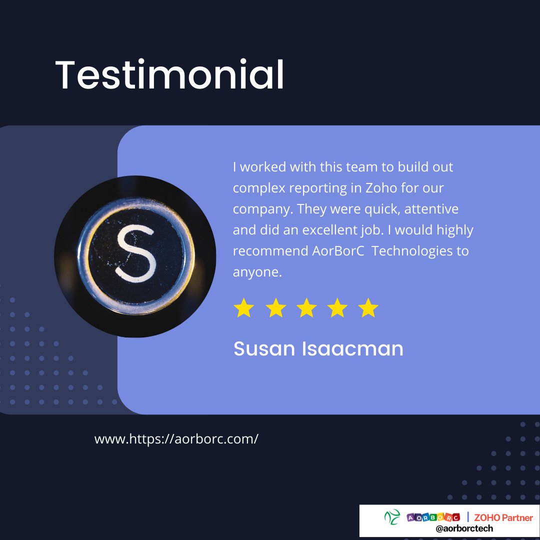 AorborcTech's tweet photo. We are glad that you liked using our service! Customer satisfaction is our first focus, and your review affirms the continuous effort we make. We appreciate your kind thoughts.
Happy client, Happy Us.
#clientfeedback #clientreview #happyclient #fivestarreview #saas #zaas https://t.co/Btgyto3FH2