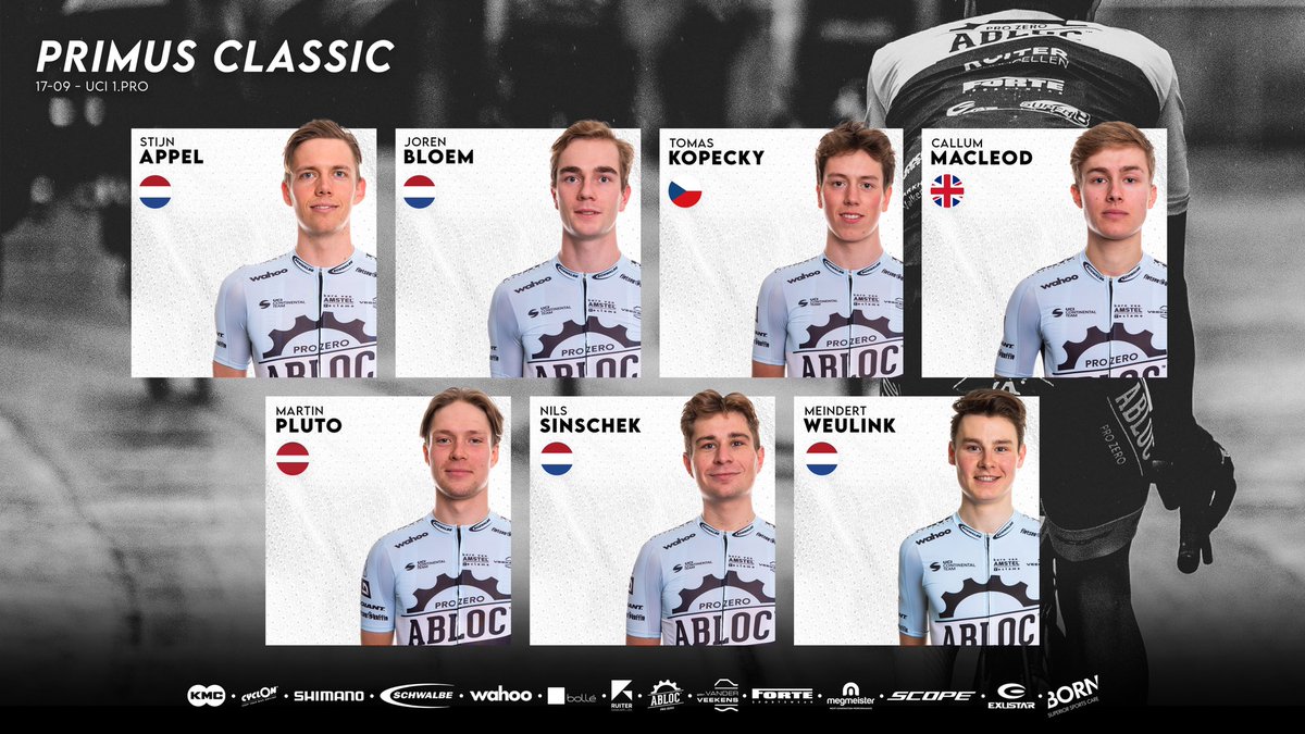 It’s time for the 𝐛𝐢𝐠𝐠𝐞𝐬𝐭 race of our season: the 𝗣𝗥𝗜𝗠𝗨𝗦 𝗖𝗟𝗔𝗦𝗦𝗜𝗖! ⚡️

#RideToWin #PrimusClassic 🇧🇪
