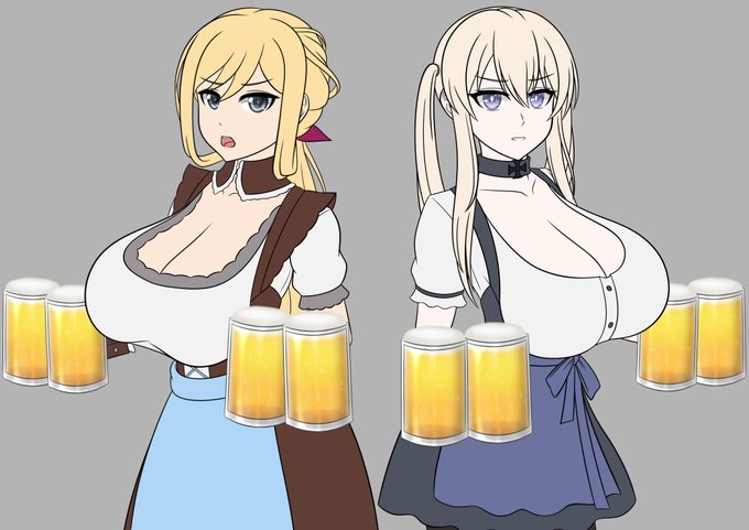 リタ&ラフ WIP 🍻🍻🥛 