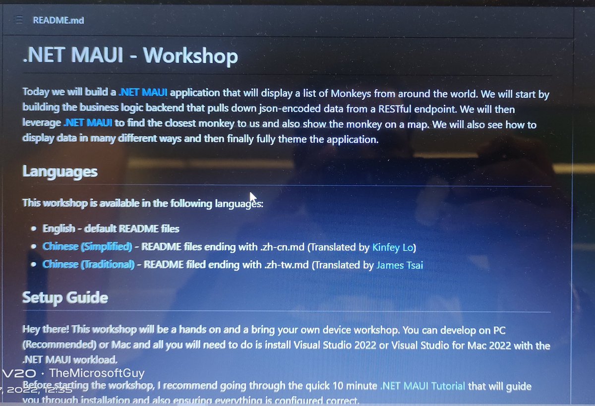 MicrosoftGuy_'s tweet photo. The glimpse of workshop session at Dot Net MAUI Launch event
@hackmum #dotnetMAUImum22 #dotnetmaui #xamarin https://t.co/GtmzquShr9