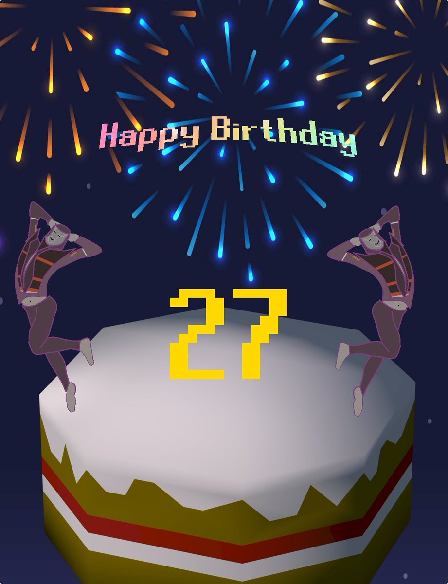 P0tplant's tweet photo. @DuckyPlop Happy birthday! https://t.co/ohdG5b2aKG