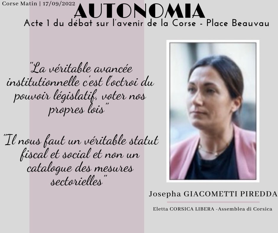 Corsica Libera - Assemblea di Corsica tweet media