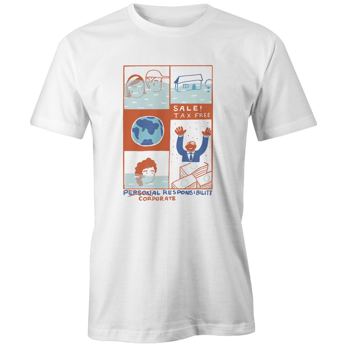 When you need that t shirt that speaks utterly to all your politics!! 

Artwork by fabulous Japanese illustrator, @anaismiysk 

#wearyourvalues #ClimateCrisis #ClimateAction 

hightees.com.au/collections/cl…