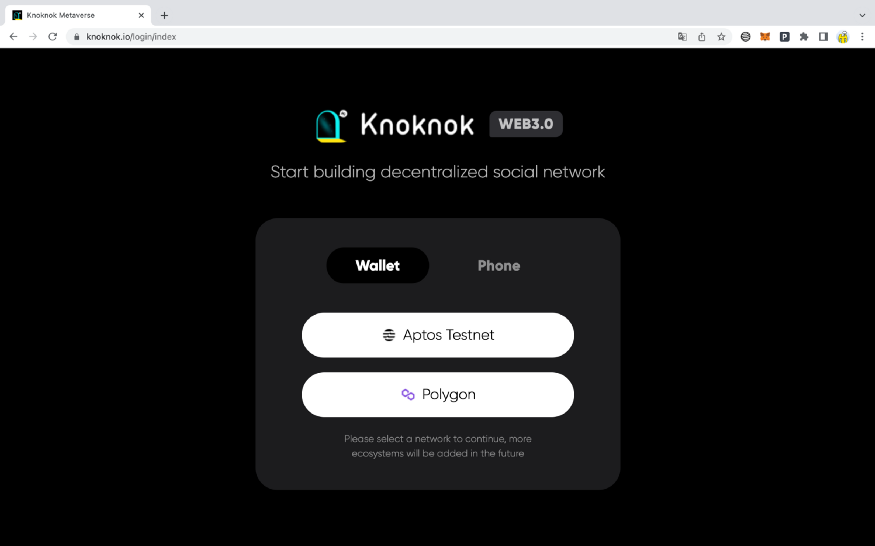 AptosInsights's tweet photo. 📍Knoknok Web Version Aptos Testnet Use and Invite Friends Tutorial to get 1 Cute ELF NFT (Floor Price 0.1ETH)  🚀🚀🚀

1/ Visit https://t.co/ooB9YzS4ip with Chrome (Only Support PC) https://t.co/axcoIJzZOE