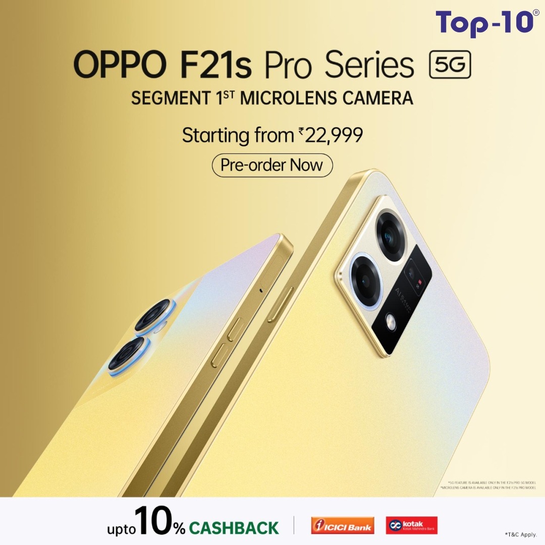 top10retail's tweet photo. Introducing the scintillating OPPO F21s Pro with its bewitching Orbit Light. Stellar, from every angle! 
.
.
.
#OPPOF21sProSeries #beautyineverything 
#Mumbai #thane #navimumbai #top10 #top10mobileshop #top10mobile #top10mobiles  #offer #megasale #mobile https://t.co/bGP5vTjwot