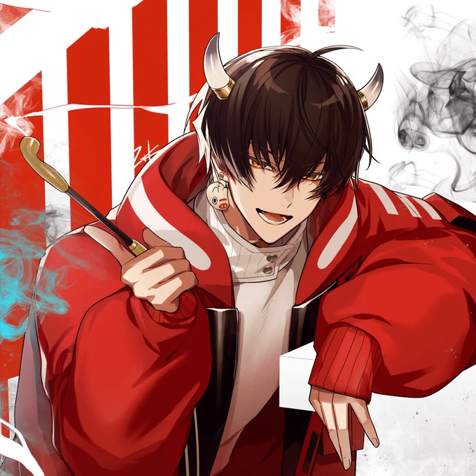 #自創作男子イラストフェス01 素敵なタグがあったので参加! 