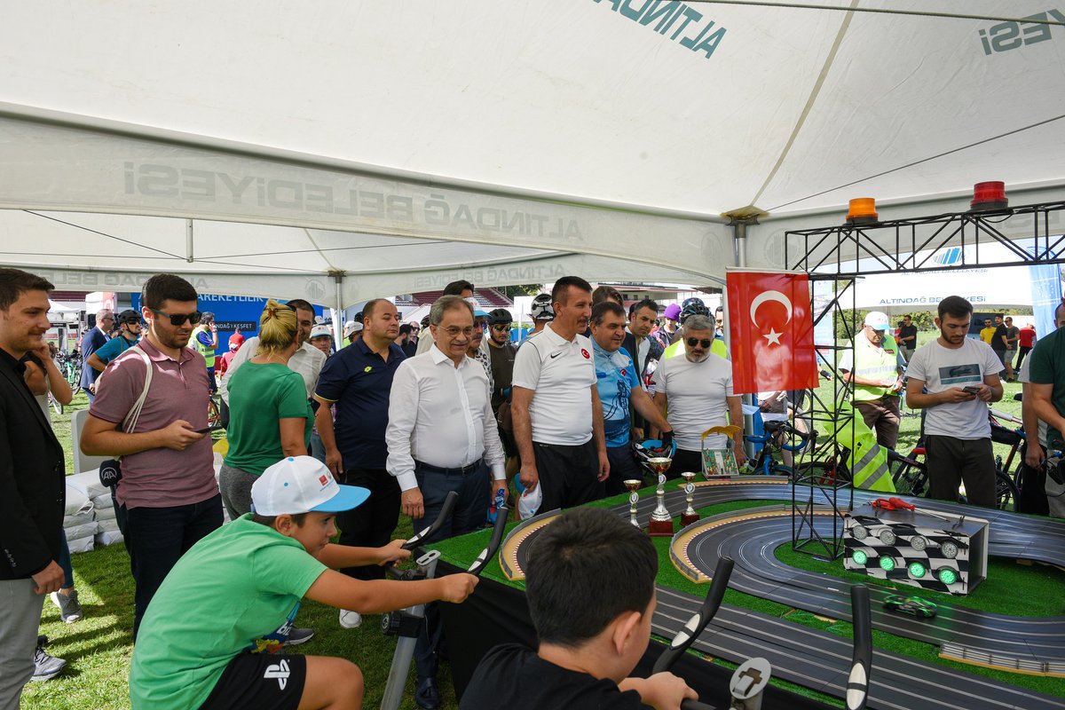 The opening event of the European #MobilityWeek was hosted by Altındağ Municipality.

The event started with a bicycle ride and continued with various competitions and activities at the Başkent Millet Bahçesi.

#MixandMove #BetterConnections #EMW

➡️ tbb.gov.tr/En/News_europe…
