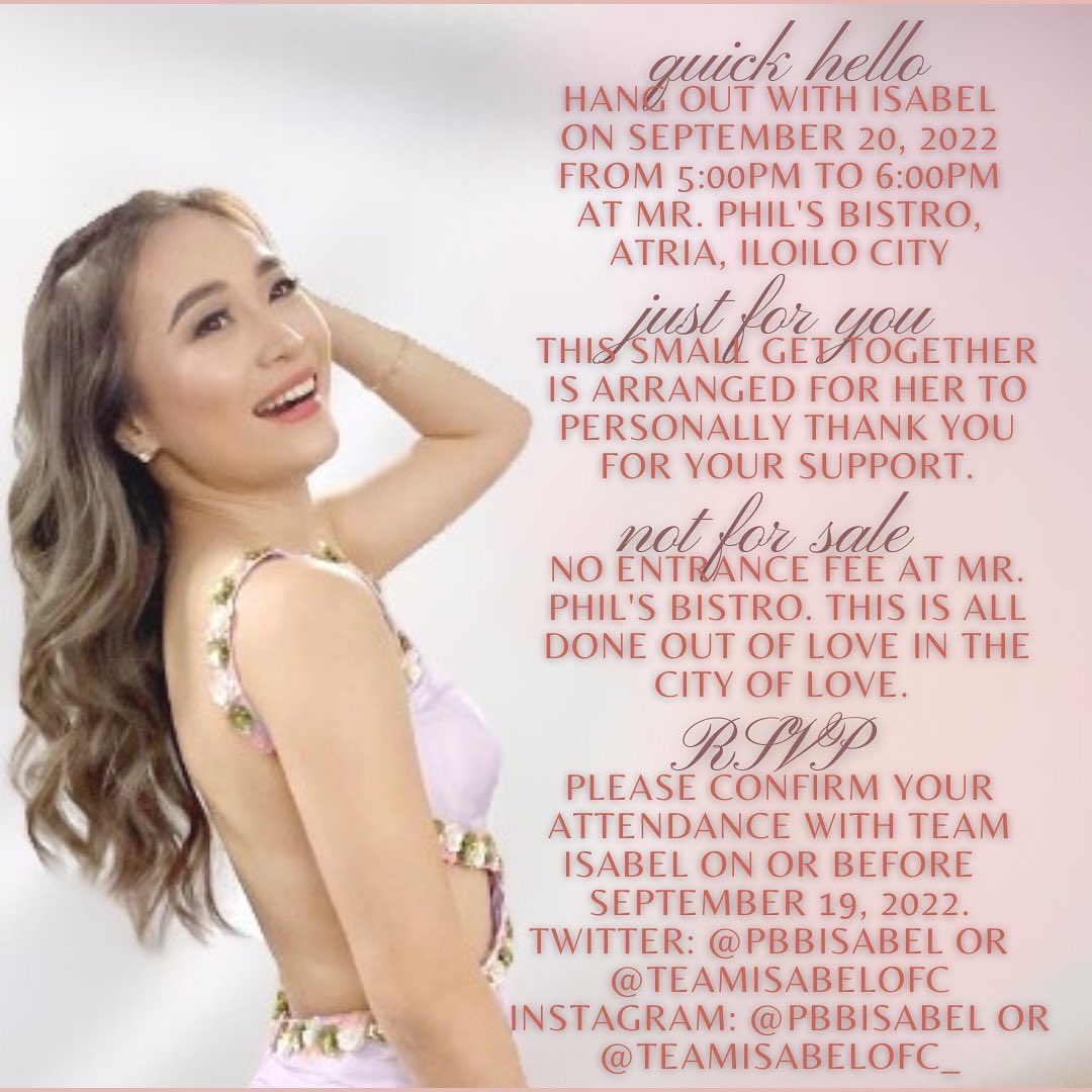 Pbb Isabel Fanpage tweet media