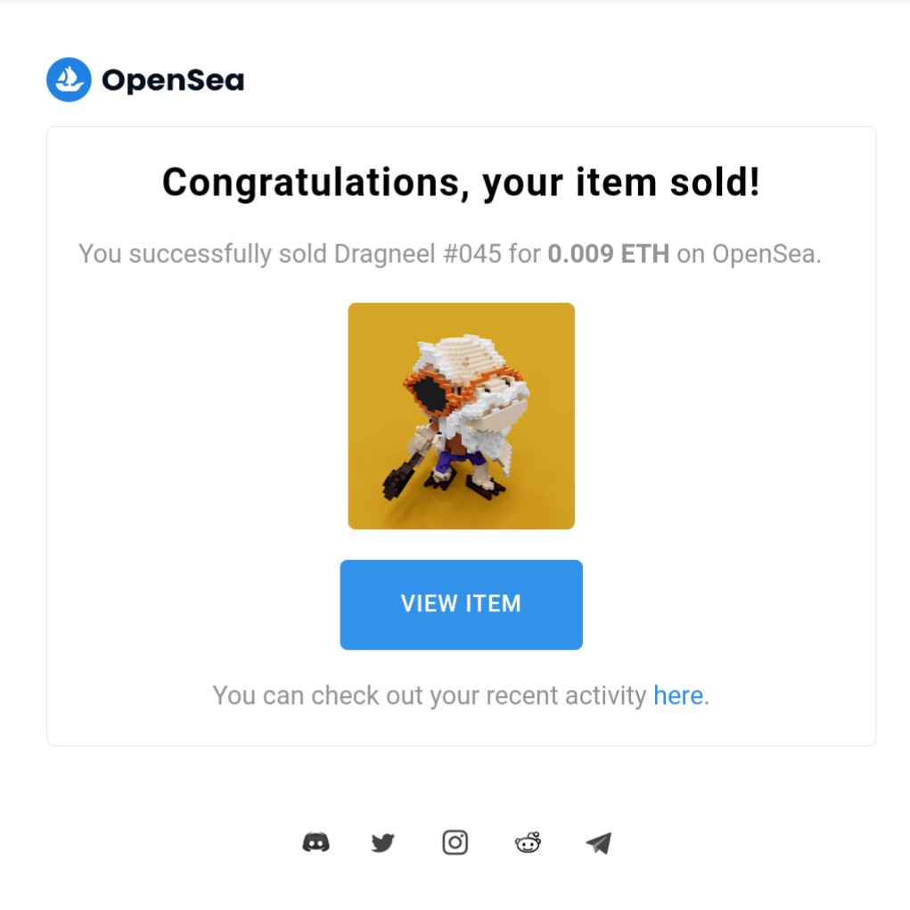 uncle_syamz's tweet photo. Resold from two collection (@dragneelnft and @walkingicecr3am) 😍🔥

thanks and congrats for new owner ❤️

#nfts #NFTcollections #NFTCommmunity #nftresold #nftsold #NFTartists https://t.co/wtU8h6iyZv