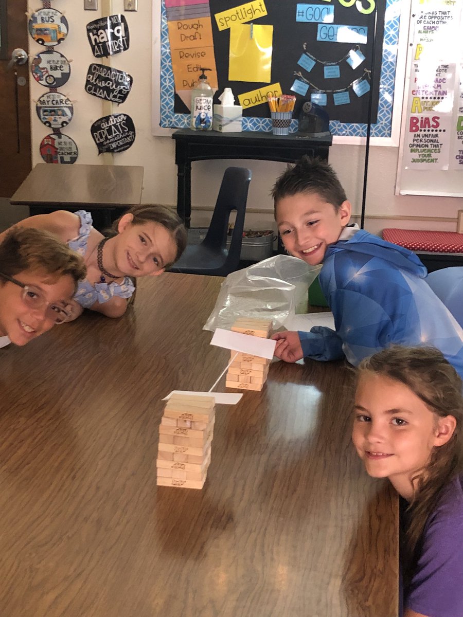 Ss researched about 9/11 this week. We also learned another historical event in 1974! “The Man Who Walked Between The Towers!” Ss built their own tight rope across the towers! Developing a deeper understanding and text connections was used! <a href="/WFISDschools/">Wichita Falls ISD</a> <a href="/fainrockets/">Fain Elementary</a>