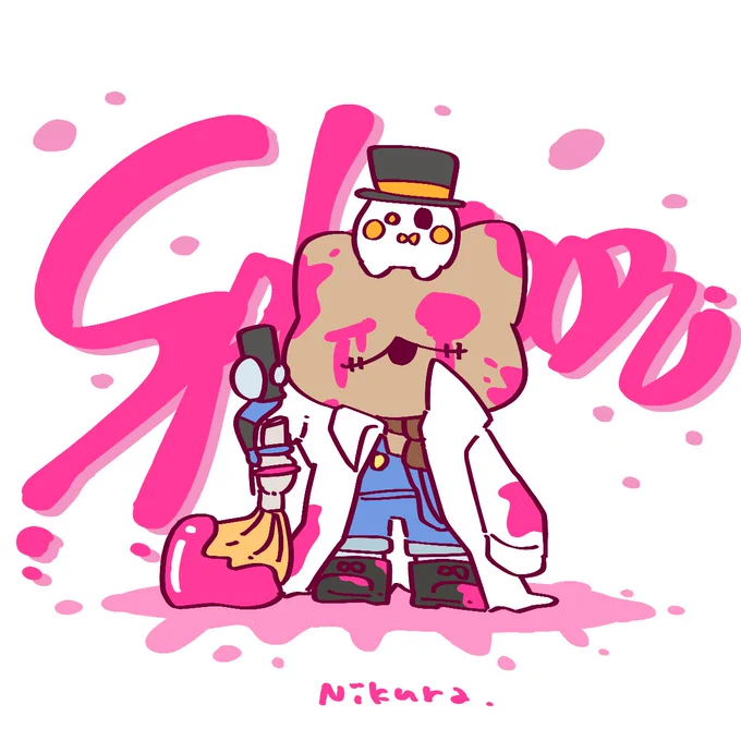 クロスオーバー スプラトゥーンロビーくん。 