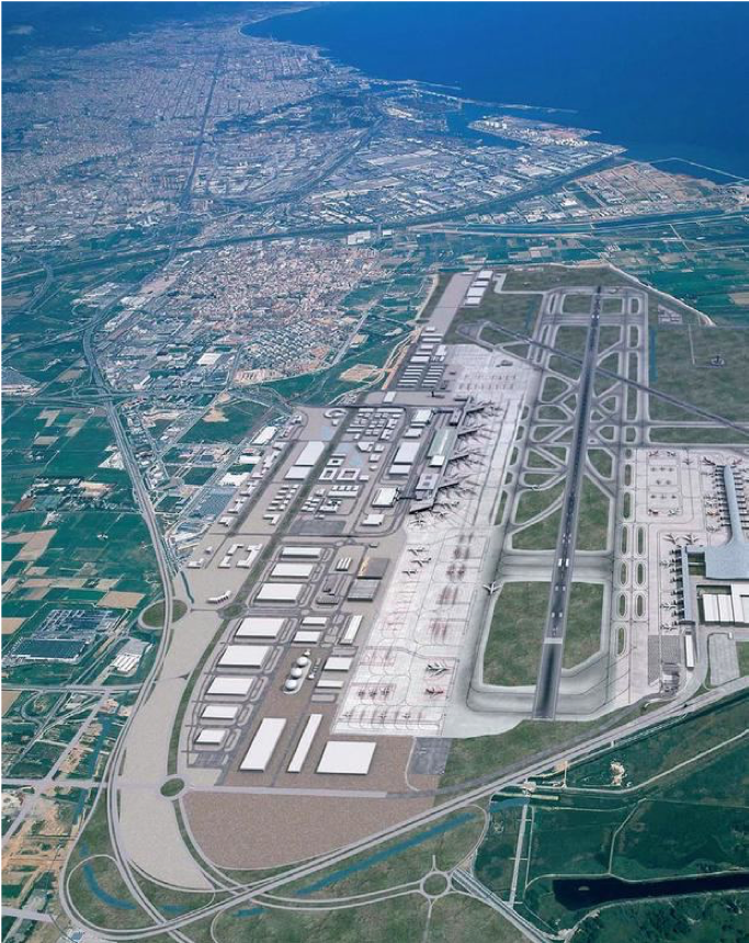 Oscar_life's tweet photo. En el marc del debat sobre l'ampliació de l'aeroport del Prat, molt poc s'ha parlat de la construcció de la ciutat aeroportuària: 543 hectàrees i una inversió total de 1.264 milions d'euros encaminats a afavorir l'activitat logística. Essencial per a l'impuls de la càrrega aèria. https://t.co/k4hFBXUfy2