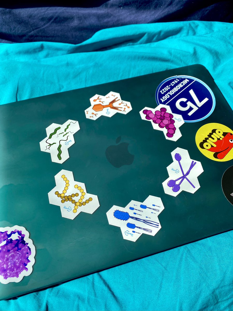 Thanks for completing the sticker collection @microbesNG! 😍
#GenomesMicrobiome22