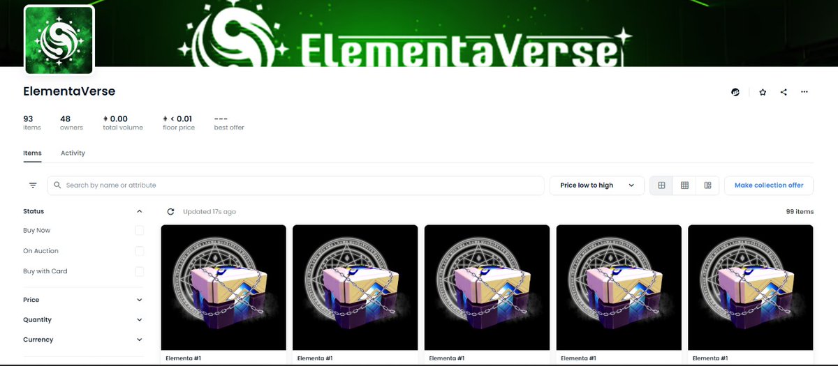 ElementaVerse I FREE MINT tweet media