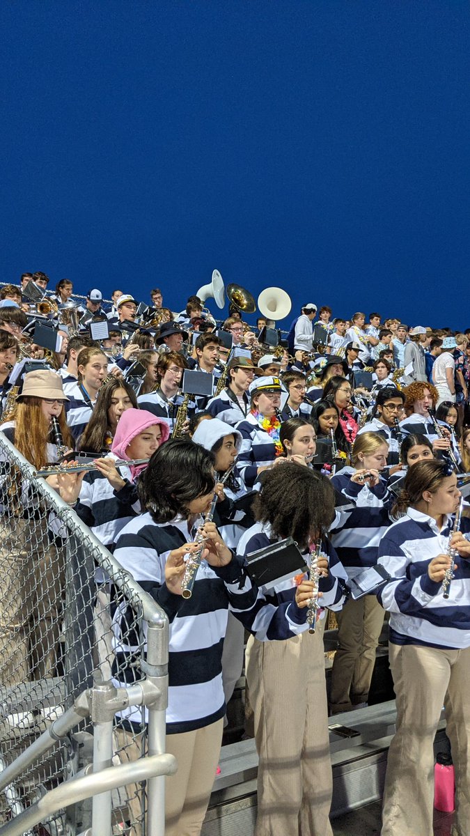 First Pep Band performance of the year! Go Panthers!