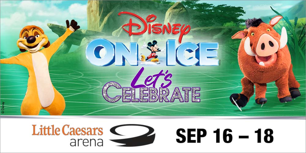 Disney on Ice presents Let's Celebrate continues today at Little Caesars Arena! ✨ 🚪Doors are 1 hour before show time ⛸️ Show begins at 11:00A ⛸️ Show begins at 3:00P ⛸️ Show begins at 7:00P 🚘Reserve parking: 313pres.co/ParkLCA 🚫 Prohibited items: 313pres.co/LittleCaesarsA…