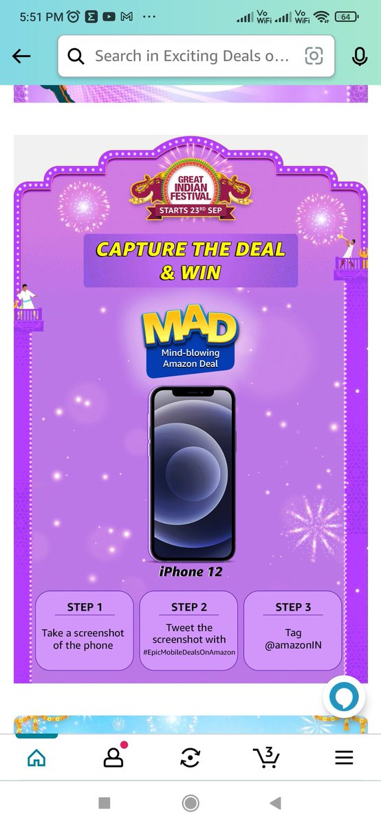 ShonaSinghal's tweet photo. #EpicMobileDealsOnAmazon @amazonIN https://t.co/jttQFmFaR2