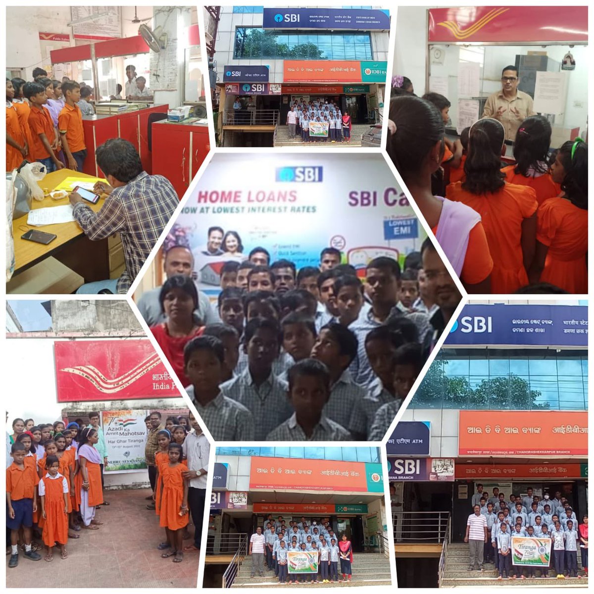 DcpuKhurdha's tweet photo. Children from different Child Care Institutions of Khordha visited Post Office and Banks for gathering practical knowledge on basic services for day today life #AzadiKaAmritMahotsav @DMKhordha @OSCPSODISHA @OSCPSOD https://t.co/whP8HV4xQW
