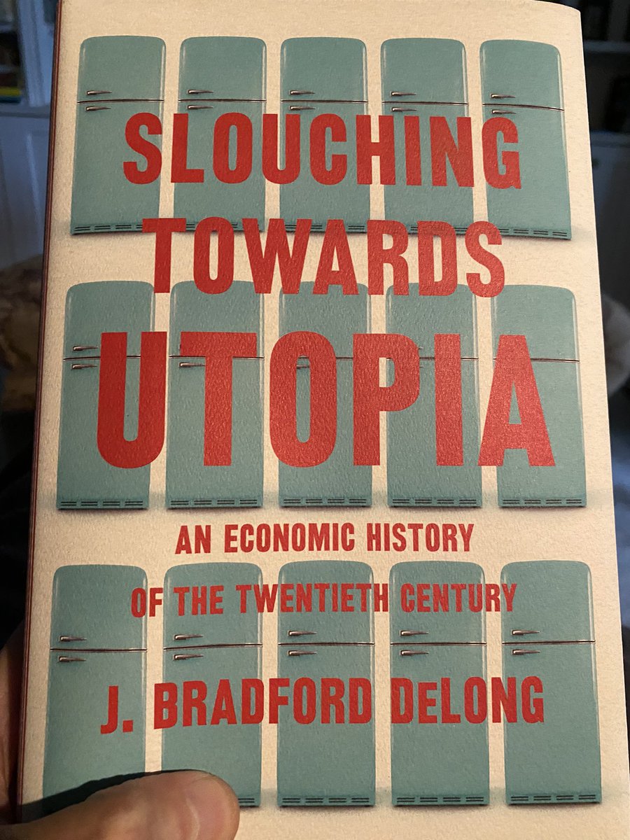 Some weekend reading arrived. Thanks and looking forward to it @delong ✌️🖖