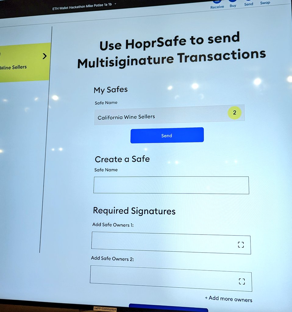 SCBuergel's tweet photo. Amazing @MetaMask &amp; @hoprnet UX hackathon ideas to make the web3 more private &amp; safe than ever before! https://t.co/CruE9sTy8z