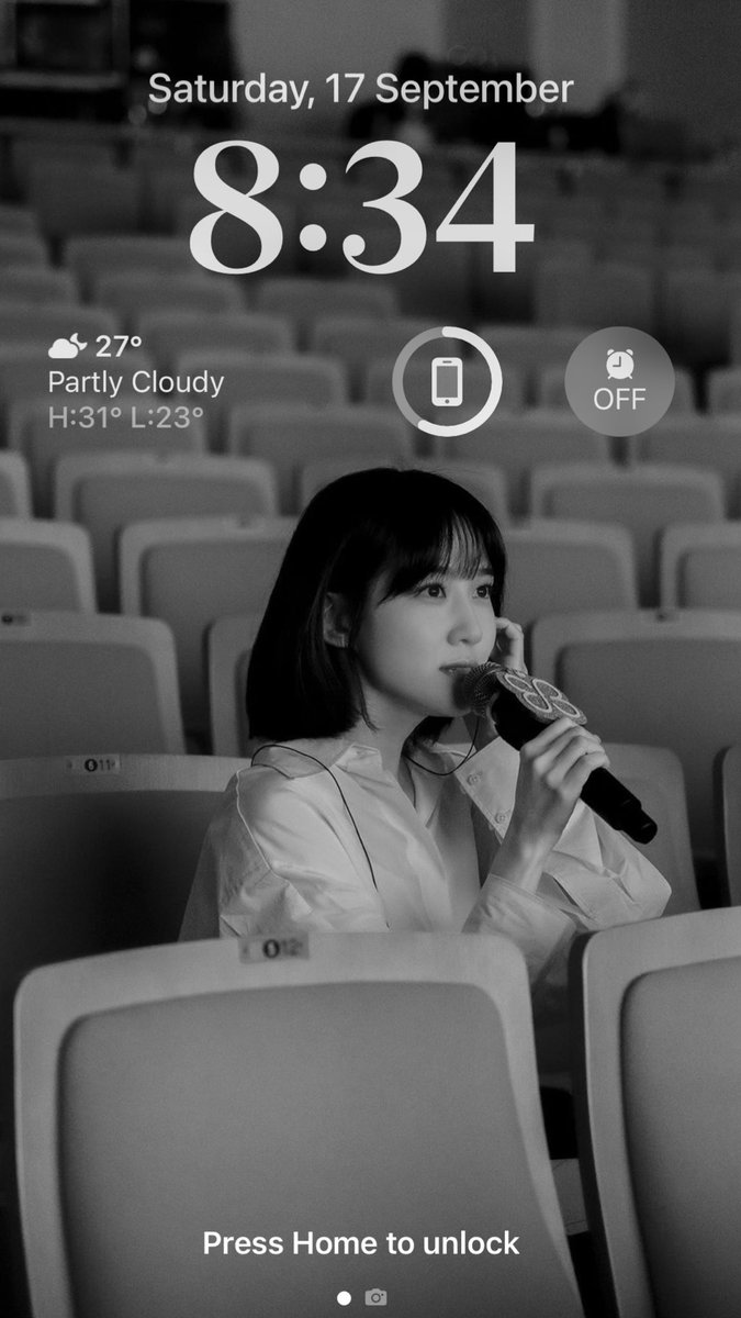 eunbin040992's tweet image. My lock screen looks like 🐰

#ios16lockscreen #parkeunbin #ios16features