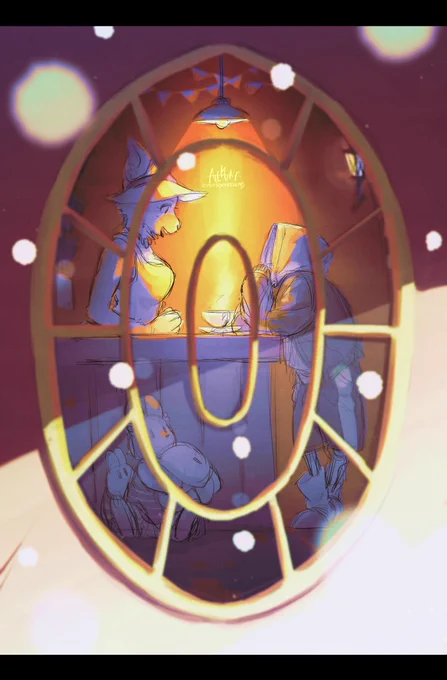 Dusttale doodle*storm in a teacup 