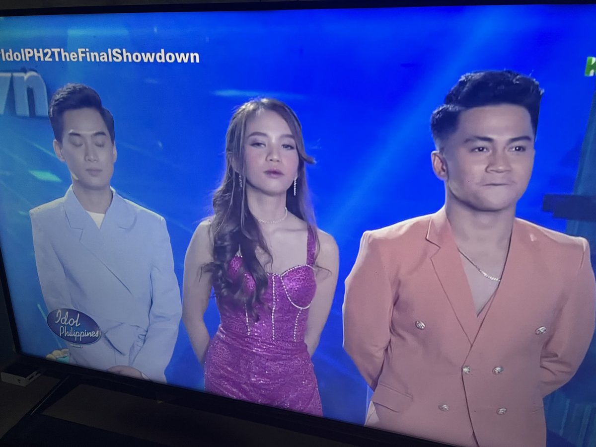 Sila talaga yung Final 3. FIGHT ME!!!! #IdolPH2TheFinalShowdown