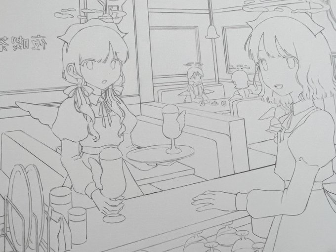 線画 