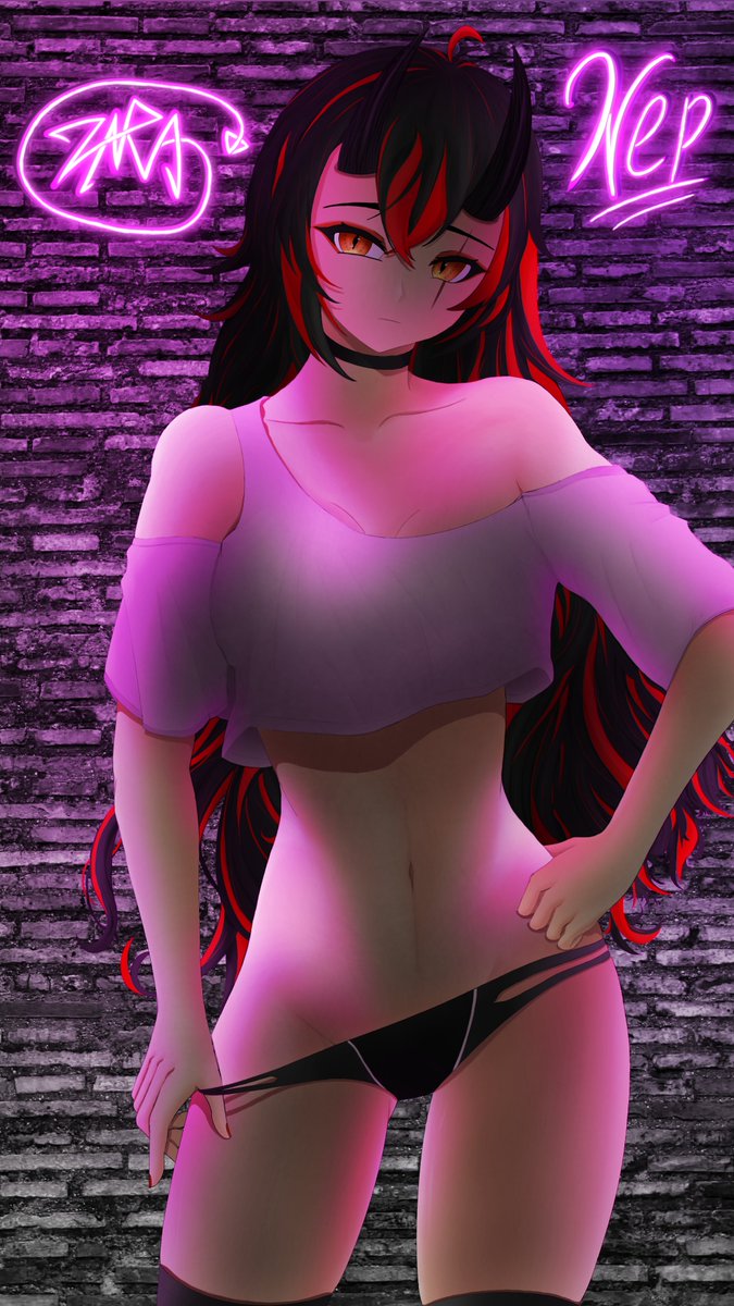 __Zarastro__'s tweet photo. well, I gotta say, this was a fun, but tough one

great lineart courtesy of my boy @nep_za, colouring and rendering by yours truly

also, while this is a #ZaraArt, I think I now no longer have a choice but to claim #ZaR34 as my lewd art tag...
#VTuberTwP #ENVTuber https://t.co/DrIcSeHyAI