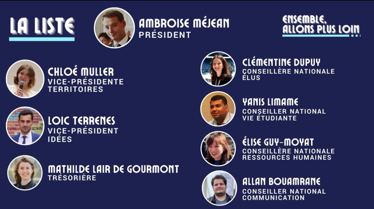 Lycrem2's tweet photo. ➡️Le président sortant des #JAM @Ambroise_Mejean est réélu président des @JeunesMacron félicitations à lui et à son équipe !
#EnsembleAllonsPlusLoin
#JamPower https://t.co/P6fdW2qpG5