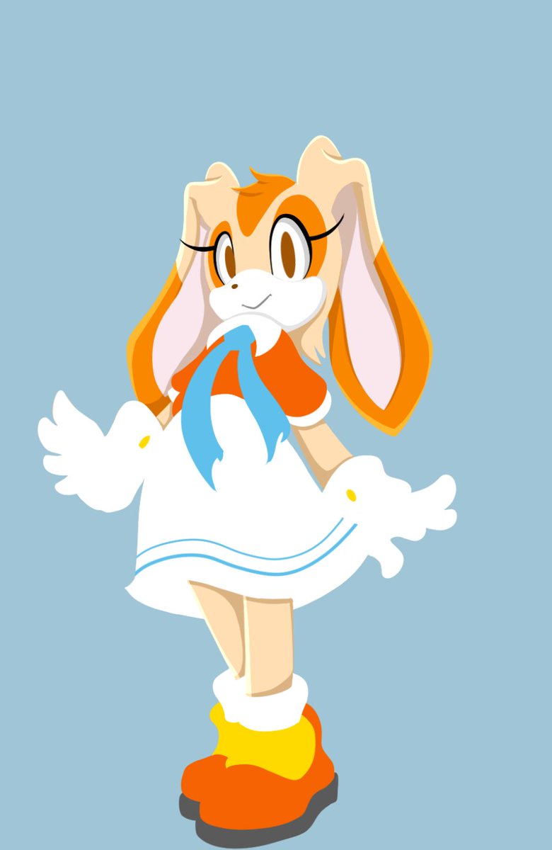 Decided to show a sketch and color wip I did some time ago, I will finish her up...... eventually. 😅
This goes out to all them Cream the Rabbit fans ^^
#CreamTheRabbit