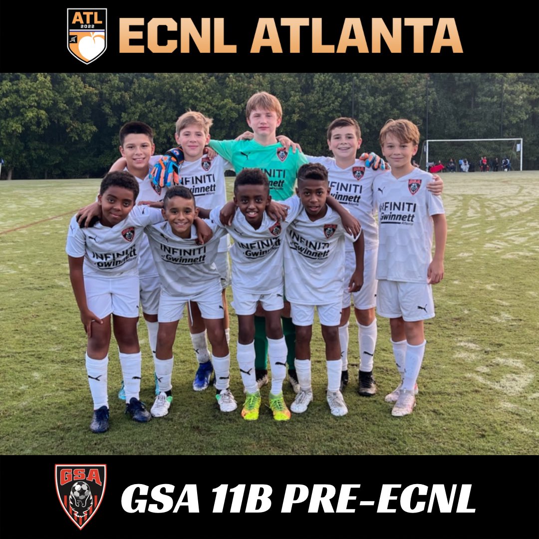 #ECNLATL looks good on our GSA 11B Pre-ECNL 😍. #GSAECNL #ECNLATL#GSAStrong