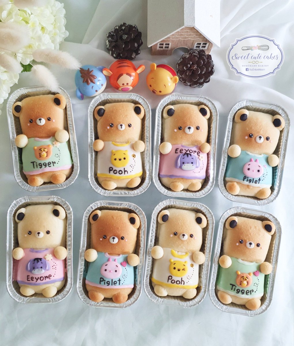 sweet6395's tweet photo. ขนมปังน้องหมีไส้นูเทลล่า ซิกเนเจอร์ อีก 1 รายการ นอกจากจะน่ารักแล้ว ขนมปังของเ���าเนื้อนุ่มหอมอร่อย ไส้เต็มๆคำ เด็กๆชอบมากกก #ขนมปัง #ขนมปังหมี
#ขนมปังcutebread #ขนมปังนูเทลล่า #sweetcutecake #อร่อย #อร่อยบอกต่อ https://t.co/ctWw8v9DSU