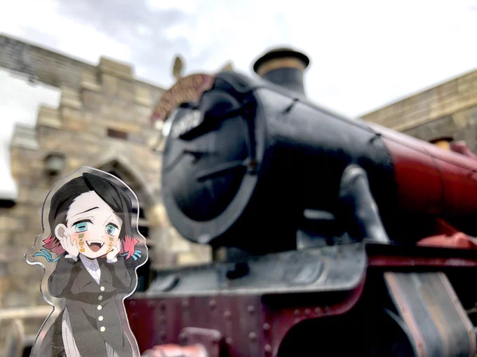 つながる魘夢くんはいつどこでもどんな時でもときめいてくれるので旅のお供にすると俄然楽しくなります・・・・・ 