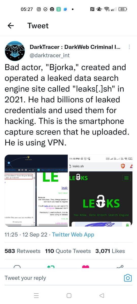 Stalker tweet media