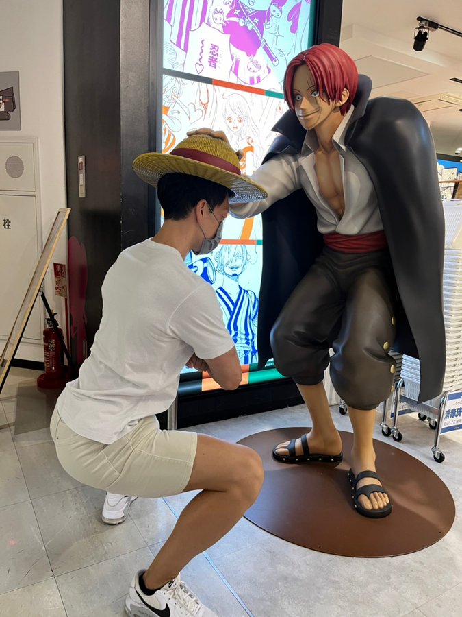 この帽子 負荷 をお前に預ける ワンピースの名シーンをマッチョが再現 おたくま経済新聞