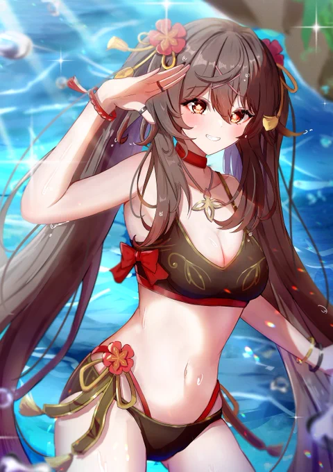 #絵柄が好みって人にフォローされたい原神のキャラ、よくかいてますー 