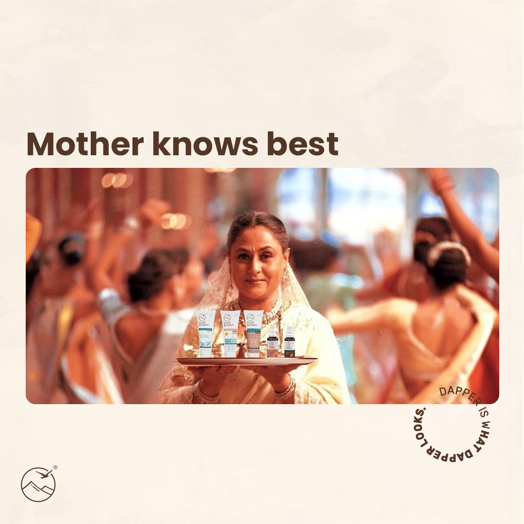 PureBrownMen's tweet photo. Pure Brown’s Dapper Guy Combo - Become the ultimate gentleman. Become a dapper Guy. 

#PureBrown #Skincare #BeThatGuy #Trending #Jayabachhan #kabhikhushikabhigham #k3g #meme #memetime #funnymeme https://t.co/HHGBDgwD6F