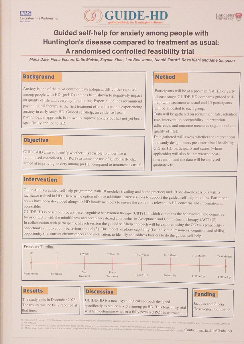 HDAI_ie's tweet photo. Many interesting posters on Quality of Life for #HD here at #EHDN2022 incl @Anna__Coffey 's who  collaborates with Irish based  researchers https://t.co/5vba6OAf4y