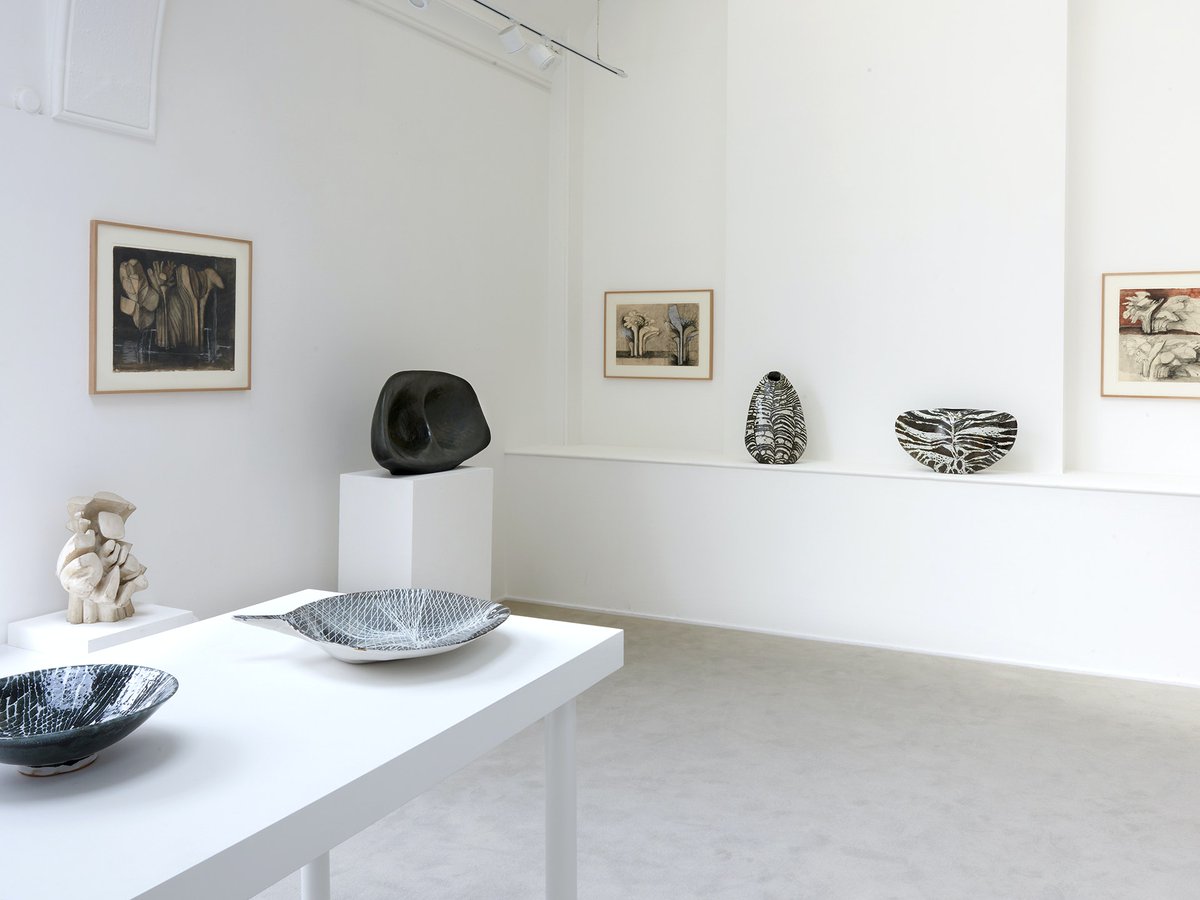 James Tower: Ceramics, Sculptures &amp; Drawings, open until 30 September ehc.art/exhibitions/ja…