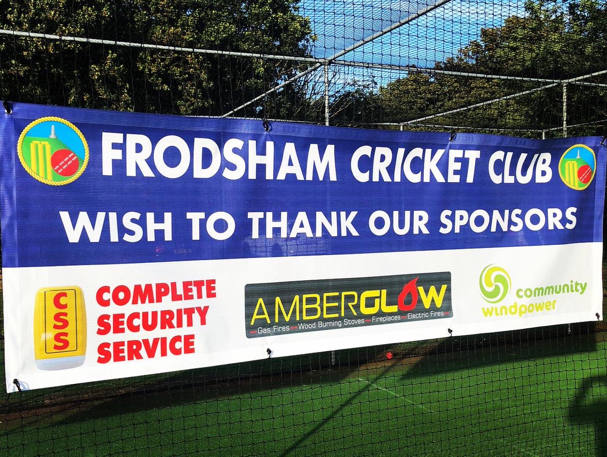 Frodsham_CC's tweet image. FCC would like to express our thanks and gratitude once again to our fantastic sponsors 
💛❤️@CSS_SECURITY 
🖤❤️@amberglowfires 
💚💛Community Windpower
who have helped us to ensure that vital fitness, sporting &amp;amp; social opportunities remain available to all in our local community