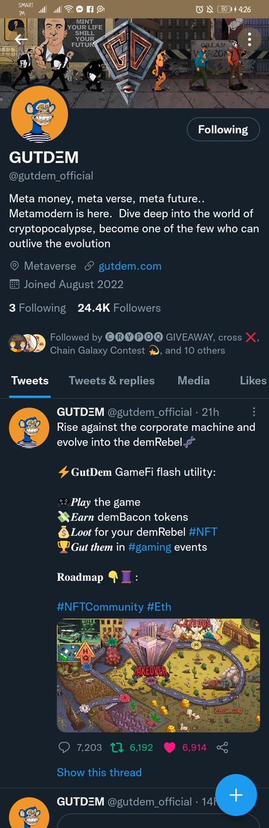 YanlyPogi's tweet photo. @GiveAwayHost @lattaenuna @gutdem_official Done
Thank you for this kind of opportunity 💯💸💰🙏
May the lord bless you more 😇 https://t.co/6RFlnACl7E