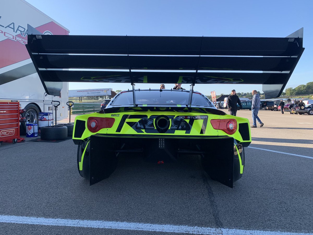 AdamWellerComms's tweet photo. I’m at #Quick60 today! Among other magnificent machines, we have this; the incredible Gobstopper 3 from Roger Clark Motorsport. 😲 https://t.co/JOsYwfh06P