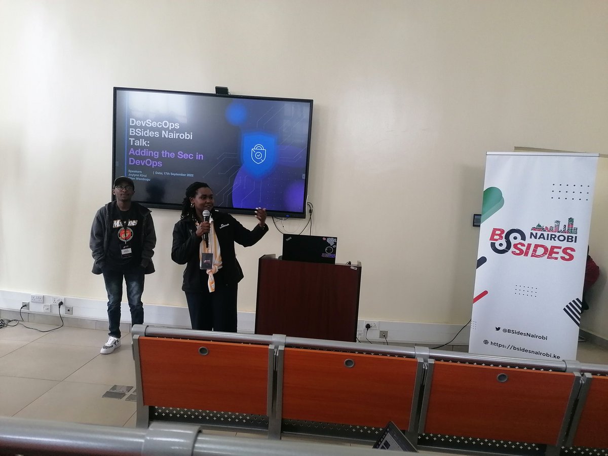 DevSecOps with <a href="/joylynn_kirui/">Joylynn Kirui</a> and Ellan wambugu just kicked off