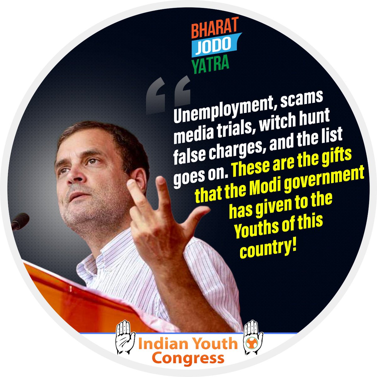 JseUpscDssbSsc's tweet photo. #राष्ट्रीय_बेरोजगार_दिवस
#NationalUnemploymentDay
उठो जागो ललकार करो
रोजगार की मांग करो
#राष्ट्रीय_बेरोजगार_दिवस
#NationalUnemploymentDay
#मोदी_आया_बेरोजगारी_लाया
#मोदी_रोजगार_दो
#भारत_जोड़ों_यात्रा
#BharatJodoYatra
#मोदी_रोजगार_दो #मोदी_आया_बेरोजगारी_लाया #राष्ट्रीय_जुमला_दिवस https://t.co/18QPPR5nAX