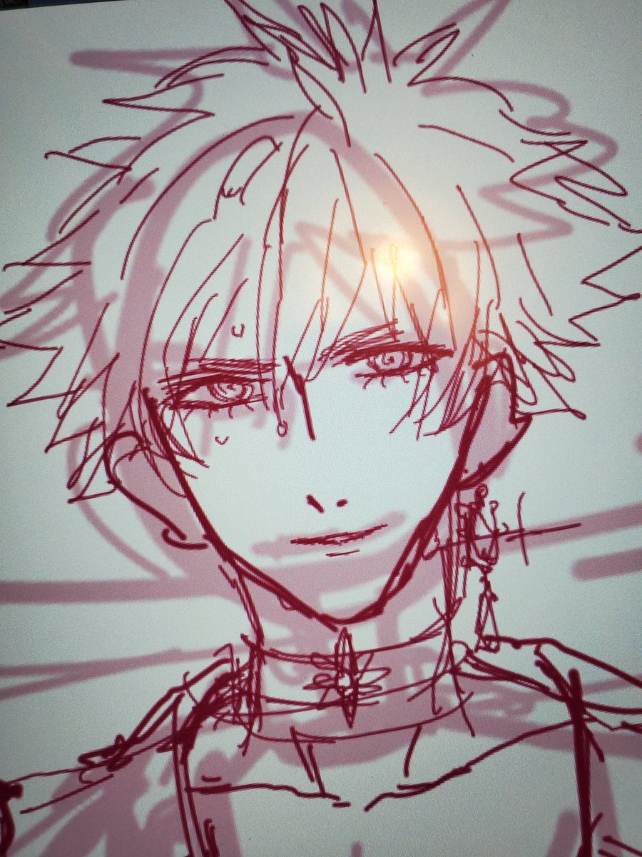 「随分久しぶりに真面目な黒崎描いてる気がするな 」|MILDはやとSOULのイラスト