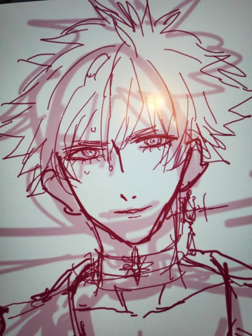 随分久しぶりに真面目な黒崎描いてる気がするな 